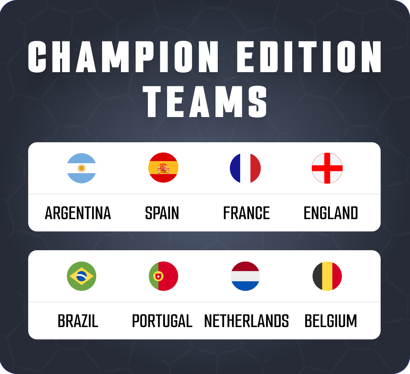 Champion Edition - 8 Countries